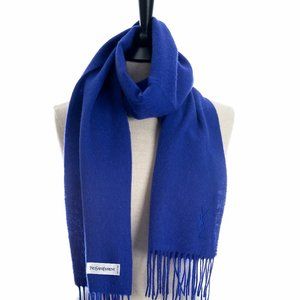 NWT Yves Saint Laurent YSL 100% Wool Made in Italy Scarf